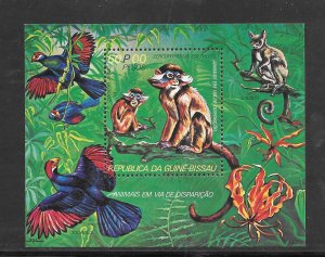 Guinea Bissau #384F MNH Souvenir Sheet (12852)