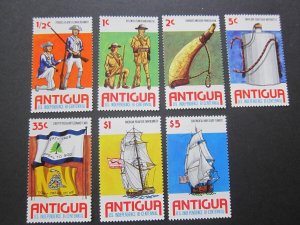 Antigua 1976 Sc 423-429 set MNH