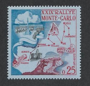 MONACO SC# 365 F-VF LH 1956