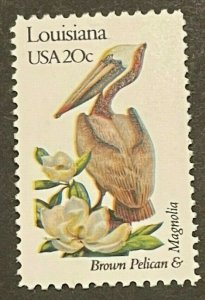 Scott#: 1970 - Louisiana single stamp MNH OG