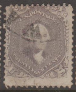 U.S. Scott #78 Washington Stamp - Used Single