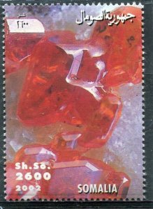 Somalia 2002 MINERALS set 1 value Perforated Mint (NH)