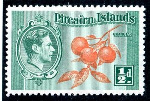 Pitcairn Islands, Scott #1, Unused, Hinged