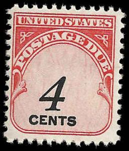 # J92 MINT NEVER HINGED