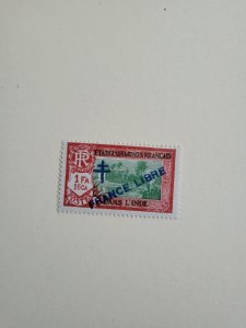 Stamps French India Scott #168 h