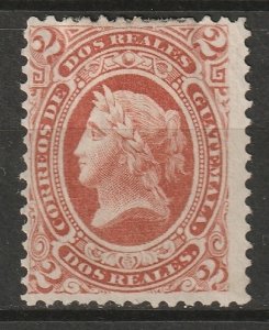 Guatemala 1875 Sc 10 MNG