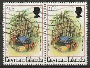 Cayman Islands 1980 Sc 454 pair used