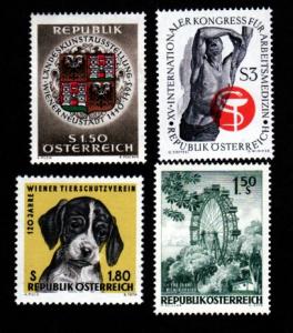 Austria # 759,761,772,763 Mint!