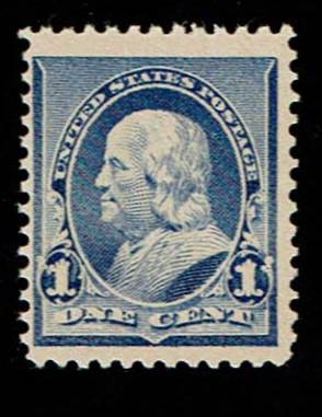 Scott #219 F/VF-OG-NH. SCV - $65.00.