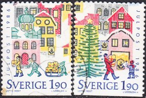 Sweden #1614-1617 Used Set