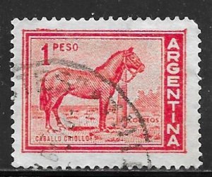 Argentina 689: 1p Horse (Equus ferus caballus), used, F-VF