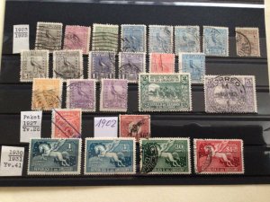 Uruguay 1923 to 1931 unused or used stamps  A12729