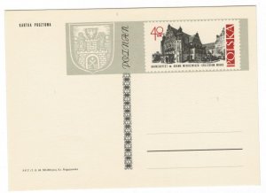 Poland 1969 Postal Stationary Postcard MNH Stamp 50 Years of Poznan University