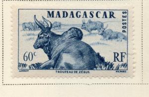 Madagascar 1946 Early Issue Fine Mint Hinged 60c. 324779