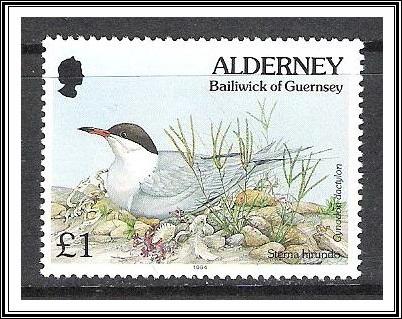 Alderney #86 Flora & Fauna MNH