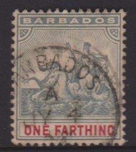 Barbados Sc#70 Used
