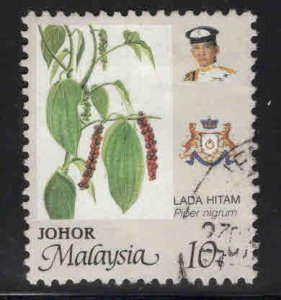 MALAYSIA Johor Scott 193 Used Agriculture plant stamp 1986