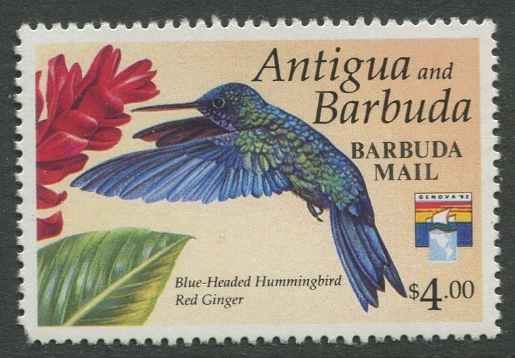 STAMP STATION PERTH Barbuda #1359 Overprint Birds Issue MNH 1993 CV$15.00