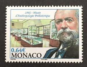 Monaco 2002 #2241, Prehistoric Museum, MNH.