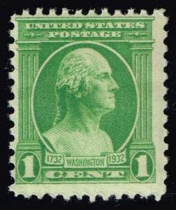 US #705 Washington Bicentennial; MNH (0.35)