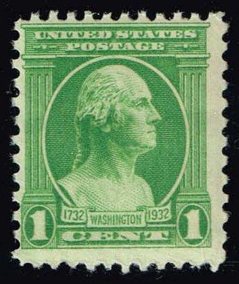 US #705 Washington Bicentennial; MNH (0.35)