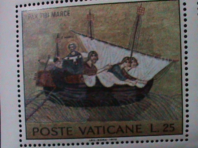 VATICAN CITY-1972-UNESCO CAMPAIGN TO SAVE VENICE PAINTINGS-MNH VERY FINE RARE