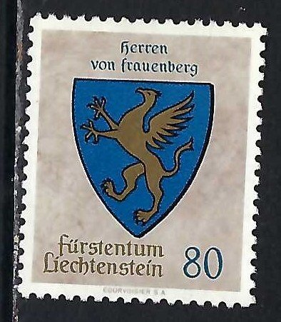 Liechtenstein 298 MNG ARMS Q1030