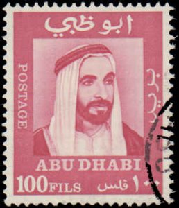Abu Dhabi #41, Incomplete Set, High Value, 1967, Used
