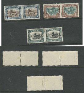 South Africa , Postage Stamp, #O33-O34, O50 Pairs Mint Hinged (p)