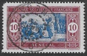 Senegal (1925) - Scott # 86,  Used
