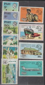 Fiji SC 341-343, 344-346, 347-350 Mint, Never Hinged