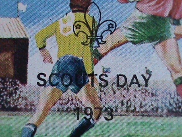 NAGALAND-1972 OLYMPIC GAMES MUNICH'72-SCOUT DAYS OVPT. WITH LOCO MNH IMPERF