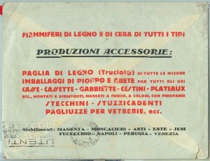 68578 - ITALIA  - STORIA POSTALE:  BUSTA PUBBLICITARIA - Moncaglieri TORINO 1933