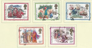 Great Britain  used  sc  1006-1010