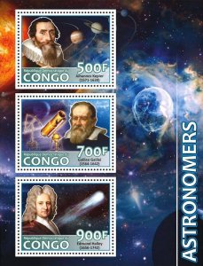 CONGO SPACE ASTRONOMERS KEPLER GALILEI HALLEY