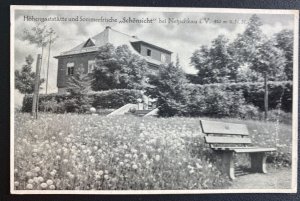 1942 Netzschkau Real Picture Postcard Cover To Bremen Schonsicht View