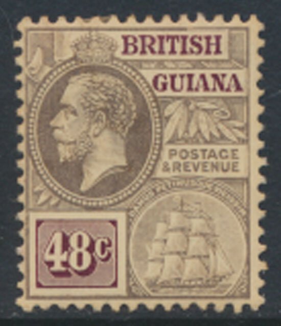 British Guiana SG 279 Mint Hinged spacefiller   SC# 198 see scans and details