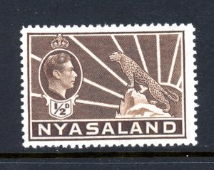 Nyasaland  54A MNH 1942