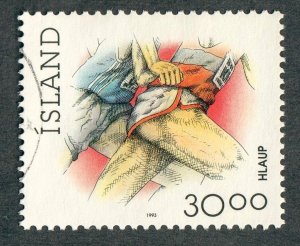Iceland #710 used single