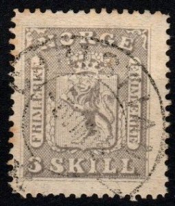 Norway #7 F-VF Used CV $300.00 (X8935)