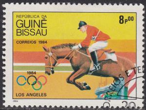 Guinea-Bissau 572 Olympic Dressage 1984