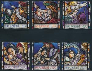 New Zealand 1385-92 MNH - Christmas, Art