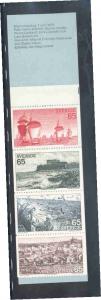 Sweden Sc 1091a 1974 West Coast  stamp bklt of 10 mint NH