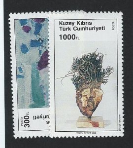 Turkish Republic of Northern Cyprus   MNH sc  279-280