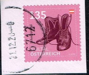 Austria 2020 Sc.#2855 used Laced Boots (Gailtal, Carinthia)