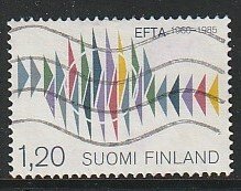 1984 Finland - Sc 700 - used VF - 1 single - EFTA