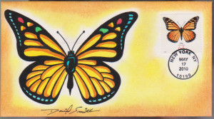 2010 MONARCH BUTTERFLY First Day Cover HP Smith Cachet 171