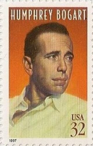 US 3152 Legends of Hollywood Humphrey Bogart 32c single MNH 1997