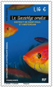 Scott #2024 Fish MNH