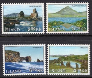 Iceland 380-383 MNH VF